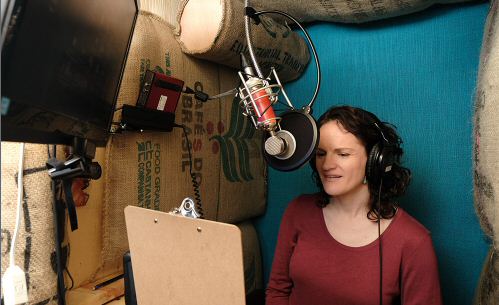 Fawn Alleyn narrating the Startup audiobook 